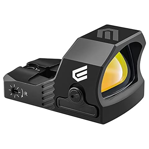 Cyelee Wolf PRO Shake Awake Micro Red Dot Sight, 3MOA Reflex Sight for RMR Footprint Optics Ready Pistols Cover