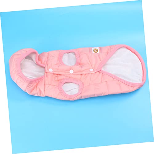Balacoo 2 Pçs Tamanho Baiacu Para Animais De Estimação Xs Algodão Gato Filhote De Cachorro Colete De