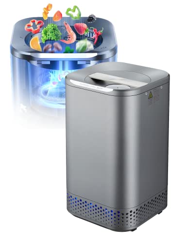 Nagual NA Electric Kitchen Composter, Indoor Mill...