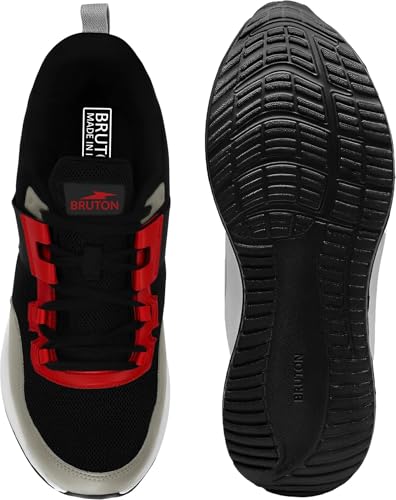 Image of BRUTON Sport Shoes Running Shoes for Men (SNK-952-BLACK-6)