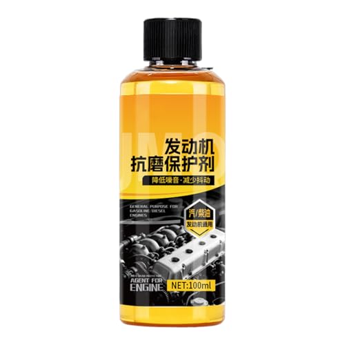 Aditivo protector para motor | Aceite para reducción del ruido 100 ml – Agente de protección para motores – Para SUV, invierno, actividades al aire libre, camping, viajes, aventura, largo recorrido