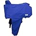 Tahoe Premium Nylon Waterproof Western Saddle Cover with 6 Elastic Straps to Hold in Place- Blue