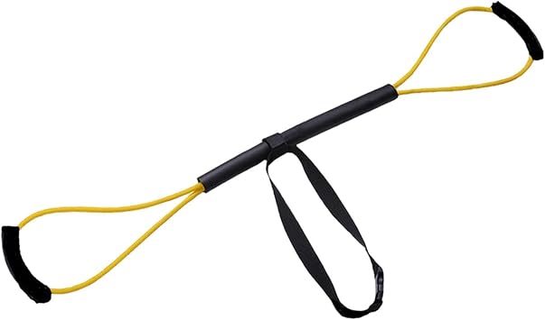 Boxing Resistance Bands 15 lbs, Latex Exercise Band with Handles for Shadow Boxing, MMA, Taekwondo Training for Kids, Women and Beginners