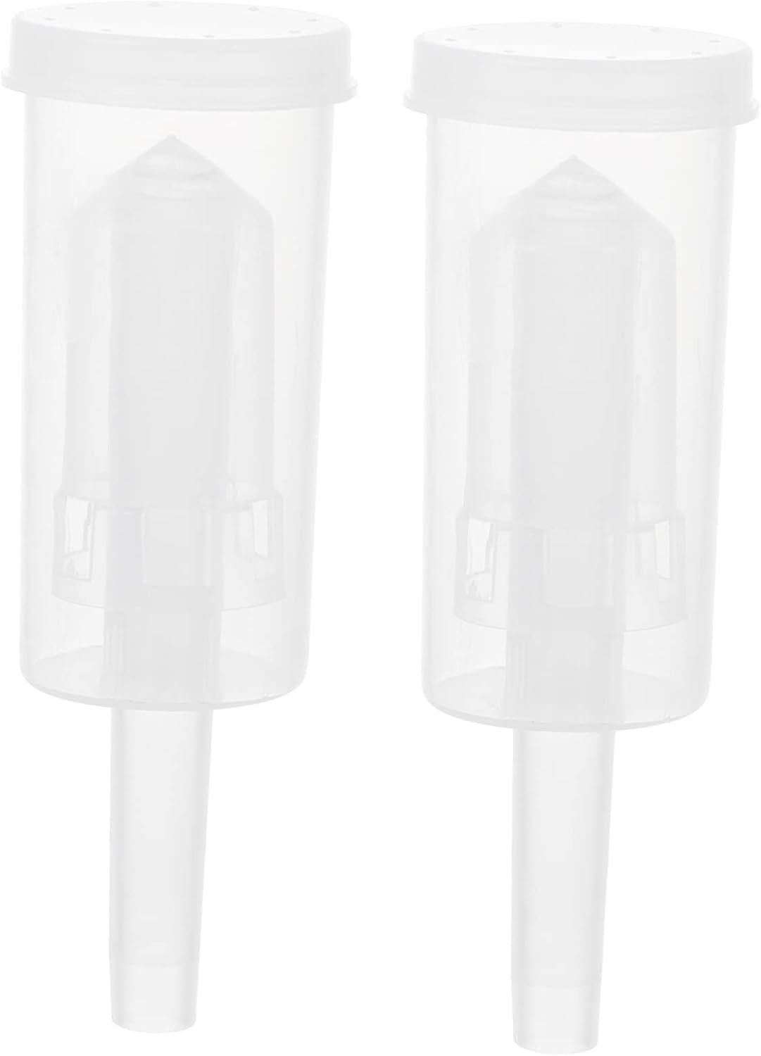 Three-Piece One-Way Valve 2Pcs Plastic for Self-Brewed Wine