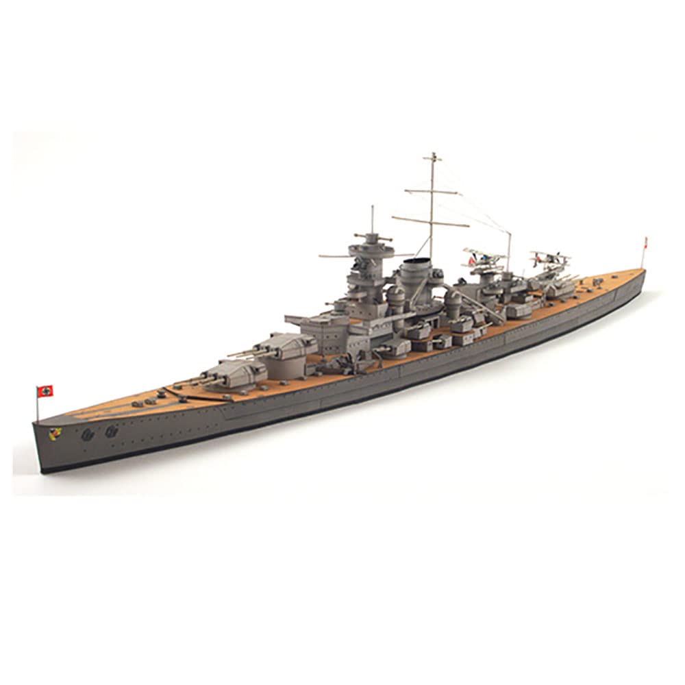 Amazon | 1/400グナイゼナウ巡洋戦艦船モデルキット、DIY手工芸紙