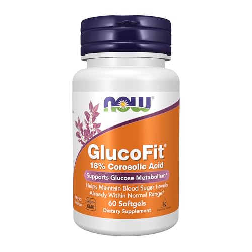 NOW Supplements GlucoFit Softgels
