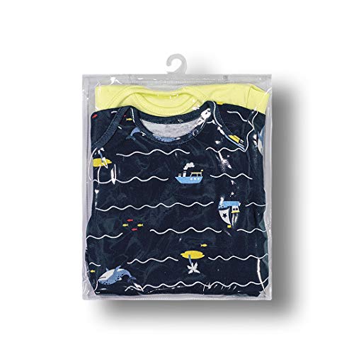 Kit Body 2 Pecas Recém-Nascido Marisol Play bebê-meninos, Amarelo, M