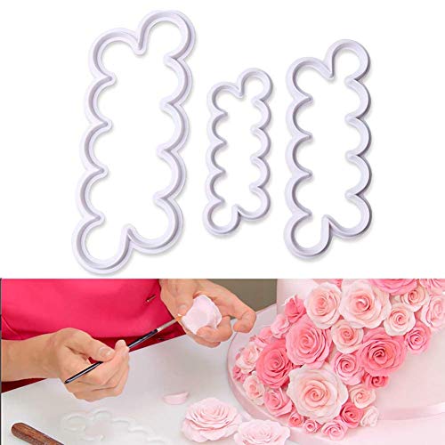 Palksky Cake Decorating Gumpaste Flowers The Easiest Rose Ever Cutter Pack Of 3 #TOP5