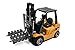 Produktbild HuiNa CY1577 2.4G 8ch Fork Lift with Die Cast Parts RC Konstruktionsfahrzeug, gelb/grau