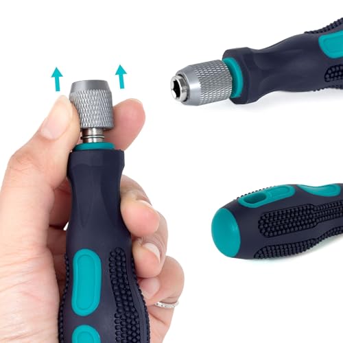 Herramienta de punta hexagonal de liberación rápida con mango ergonómico y diseño robusto 6