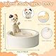 Katzen Kerzenhalter, Cartoon Katzen Teelichthalter mit Wärmenden Pfoten, Niedliche Cat Candle Holder, Geschenke Für Katzenliebhaber, Wohnzimmer Schlafzimmer Deko Tischdeko