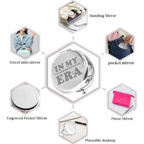 Espejo compacto redondo BAUNA Junior Bridesmaid miniatura 4