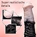 Funda de pene de caballo – Funda de pene de silicona para hombres, extensor macho de 7,48 pulgadas, funda de pene para amplificadores de circunferencia gruesa, funda impermeable reutilizable para el