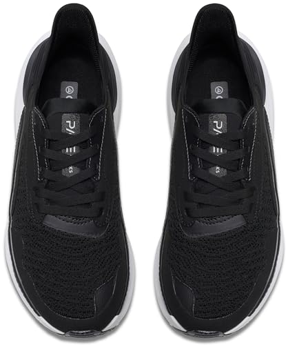 Clarks Womens Clarks Pace Black/White Textile7 Medium - image 6