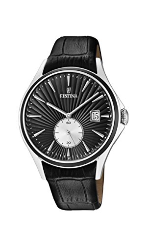 Festina F16980/4 montre-bracelet classique en acier pour homme
