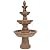Sunnydaze Pineapple 52-Inch 4-Tier Outdoor Water Fountain - Tall Outdoor Fountain for Garden, Patio or Yard - Earth