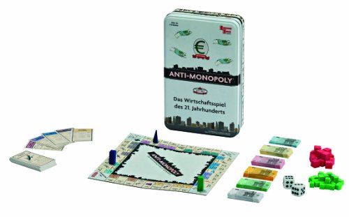 Preisvergleich Produktbild University Games 8853 Anti-Monopoly Reiseversion (Metallbox)