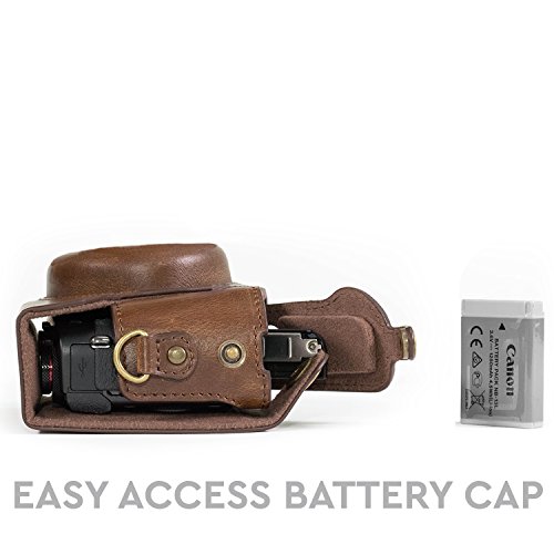 Megagear Canon Powershot G1X Mark Iii Ultra Light Neoprene Camera Case, With Carabiner, Gray (Mg1378) #TOP3