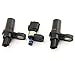 QKPARTS 3pcs Updated Pressure Transducer Sensor Kit Input Output 45RFE 545RFE 68RFE