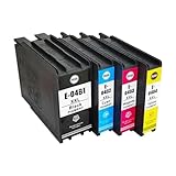 Avec de l'encre pigmentaire, ces cartouches offrent des impressions vibrantes qui résistent à la décoloration, ce qui les rend idéales Compatible avec des documents professionnels et des projets photographiques.