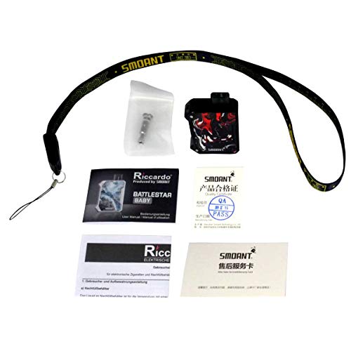 Smoant Battlestar Baby Kit 750 mAh (0,6 Ohm), Pod-System 2 ml, Riccardo E-Zigarette, schwarz – Bild 3