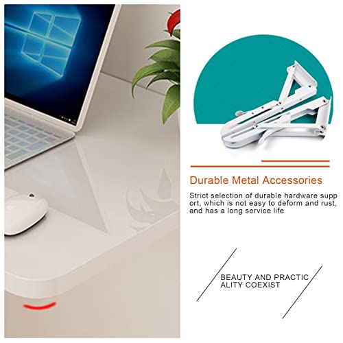Postes de travail rabattables et bureau d'ordinateur pliable mural