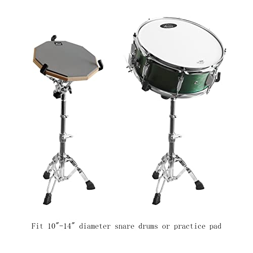 Arborea Snare Stand Snare Drum Stand With Drumstick Holder Adjustable Fit For 10''-14'' Dia Drums Height Range 13.4-23 Inches Drum Practice Pad Stand thumb #7