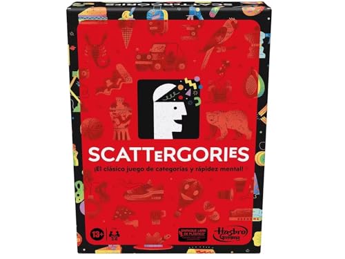 Hasbro Gaming Juego clásico Scattergories - Juego de Fiestas