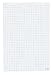 Herlitz 10408151 Lot de 5 blocs de 20 feuilles quadrillées pour tableau de conférence 68 x 99 cm