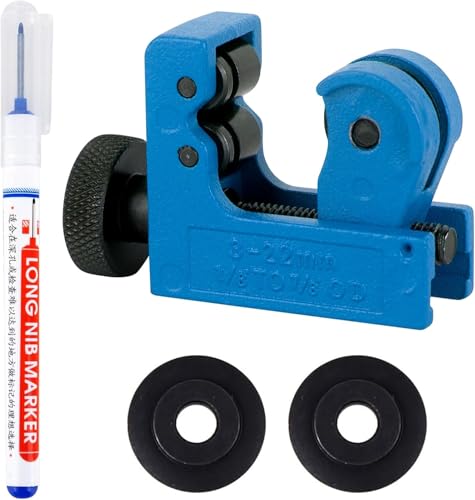 Miniatura 2 de Ctdmj Mini Cortador De Tubos De 3 A 22 Mm De Diámetro, Pequeño Mini Cortador De Tubos, Cortador De Tubos De Cobre, Herramientas De Corte Para Cortar Tubos De Cobre, Pvc, Aluminio, Plástico, Agujero