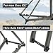 HWEVDHJ 700C Road Bike Frameset Gravel Bike Frame 44/47/50/53/56cm Disc Brake Cr-Mo Steel Bicycle Frames with Carbon Fibre Fork Thru Axle 100/142mm(Glossy Black,56cm)