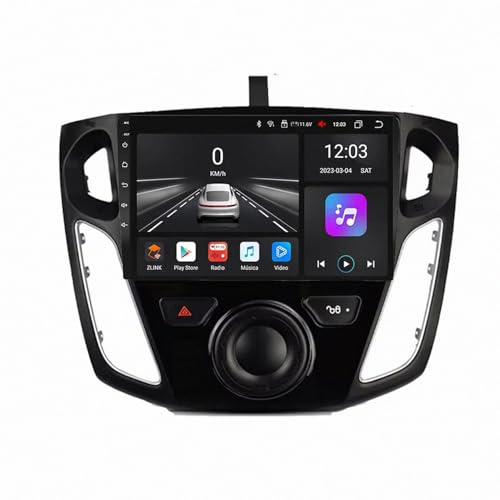 Radio coche 2 DIN con Android Auto inalámbrico y GPS para Ford F-250