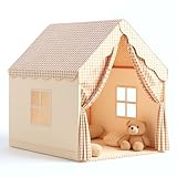Tente de Jeu Enfants,Tente pour Tout pour l'intérieur l'extérieur - Grande Maison de Jouets pour Les Anniversaires de garçons et de Filles, Château de Princesse Tente pour