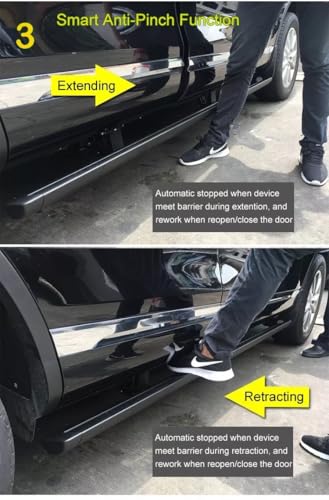 Estribos eléctricos para Volkswagen Atlas 2024-2026 miniatura 6