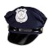 Adult Size Navy Blue Police Hat Dress Up Costume Accessory
