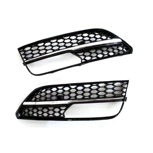 Rejillas para parachoques de Audi A3 2013-2016 con rejilla de luz antiniebla hexagonal