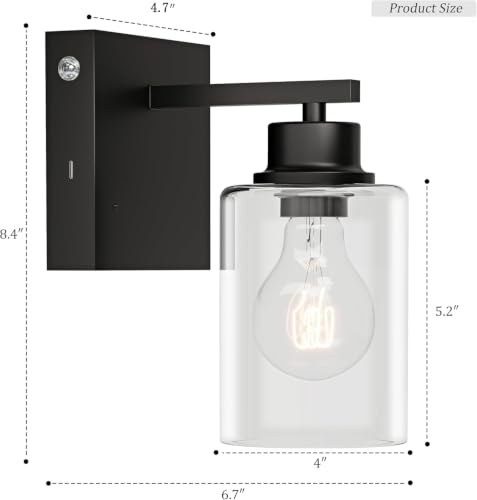 Wireless Battery Operated Wall Sconce Set of Two with Remote Control - Image 3