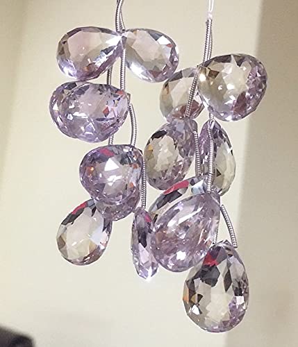 Améthyste rose facettée 22x18mm pour créer vos bijoux bohèmes chic en soirée