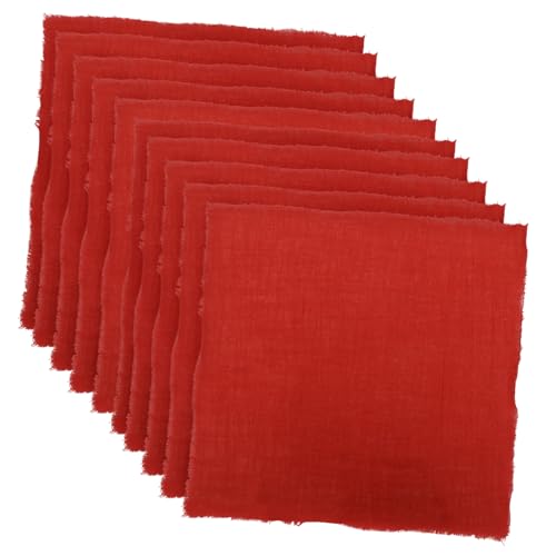 Servilleta de Tela Zerodeko 16.9" x 16.9" Poliéster Roja miniatura 1