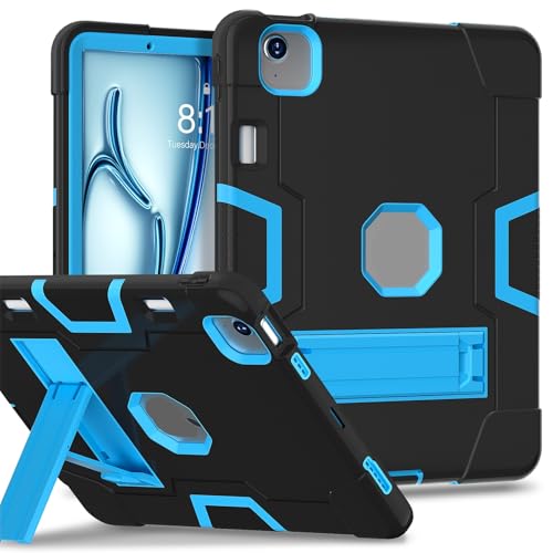 Coque iPad Air 11 M2 2024 antichoc silicone PC avec support stylet A2904