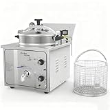 freidora de presion henny penny 【Uso versátil】La freidora a presión se puede usar para freír pollo, alitas de pollo, dumplings, rollitos primavera, rollitos de camarones, palitos de queso, aros de jalapeño, etc. Es perfecta para restaurantes, supermercados, locales de comida rápida, bares y fiestas.