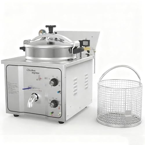 ShaiVrissian 3000w Freidora a Presión Eléctrica