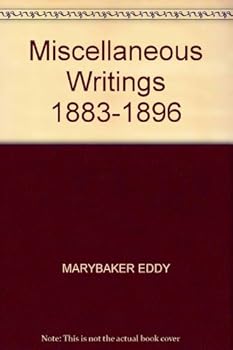 Hardcover Miscellaneous writings, 1883-1896 Book