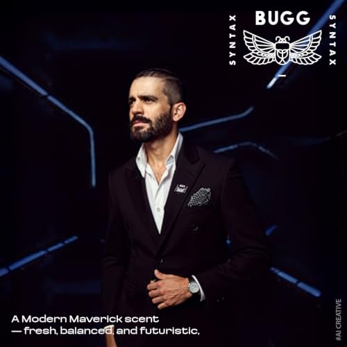 Image of BUGG Syntax By Riya Perfume for Men | 20 ml | Long Lasting | Rosy, Woody Oud & Amber Scent | Ideal Gift For Men | Eau De Parfum