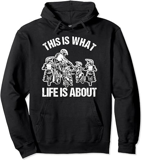 This is What Life is About Black Hoodie
