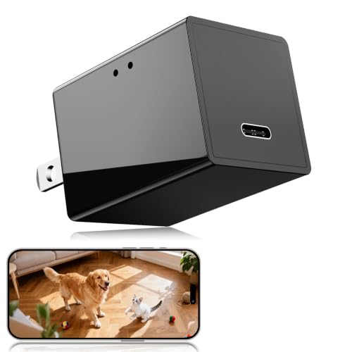DTCRCH 1080p HD Wireless WiFi Charger Indoor Camera for