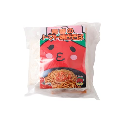 青春のトマト焼そば 4食入 麺・ソース・粉末ソース 計1236g 焼きそば 麺類 トマト 玉ねぎ 野菜 豚肉 お肉 惣菜