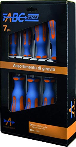 ABC Tools A 1483 7000 Assortimento di Giraviti, Multicolore