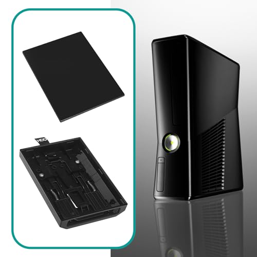 Coque de rechange disque dur interne Xbox 360 Slim pour retrouver l'espace de stockage