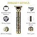 1pc Professional Electric Engraved Hair Clipper - Multi-Functional Beauty Tool for Men's Hair Cutting, Beard Shaping, and Scraping - Perfect for Holiday Gift, Barber Shop, or Personal Use